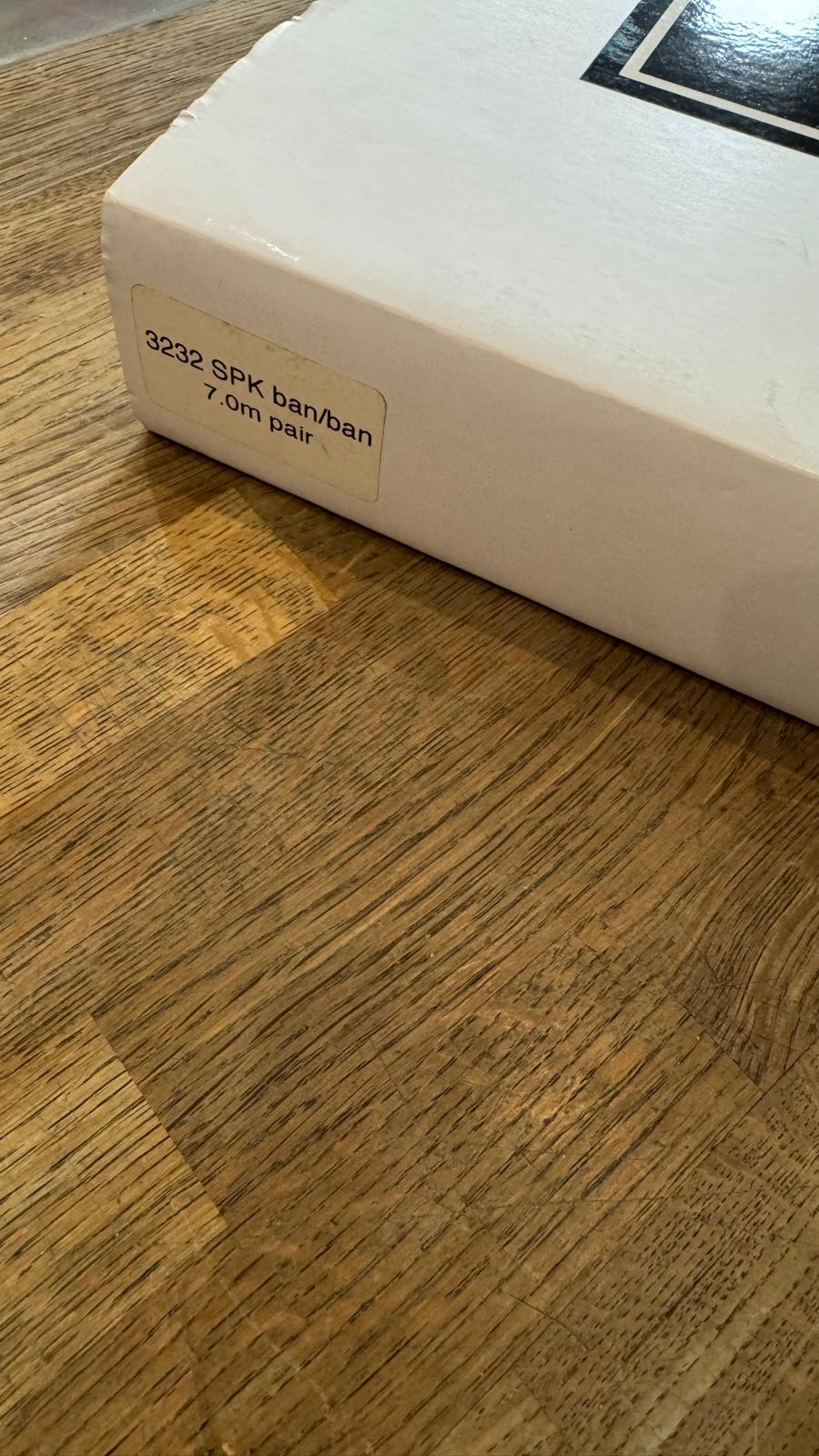 Black Cat Cable 3232 speaker cable 1