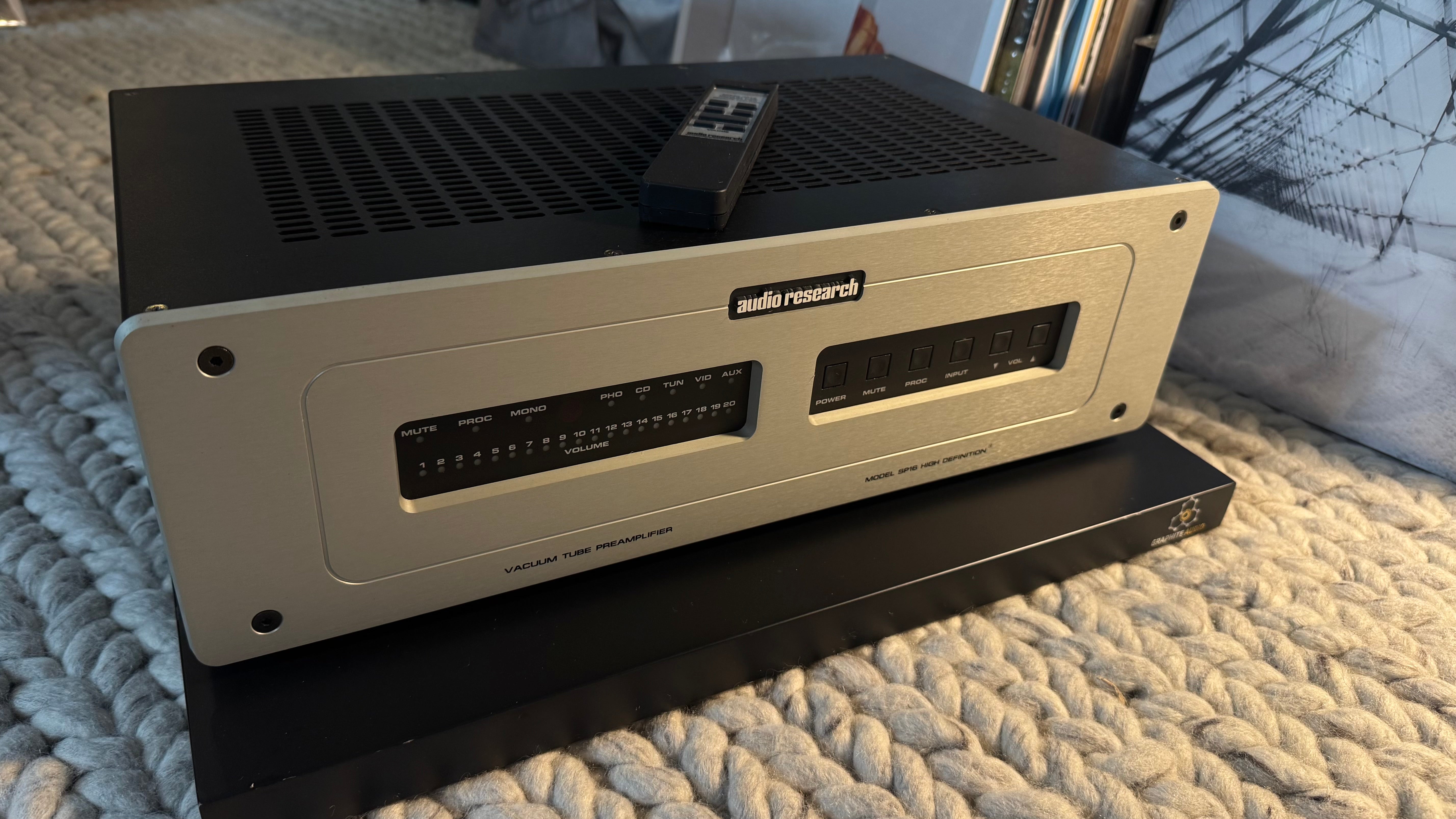 Préamplificateur Audio Research SP16 option Phono MM