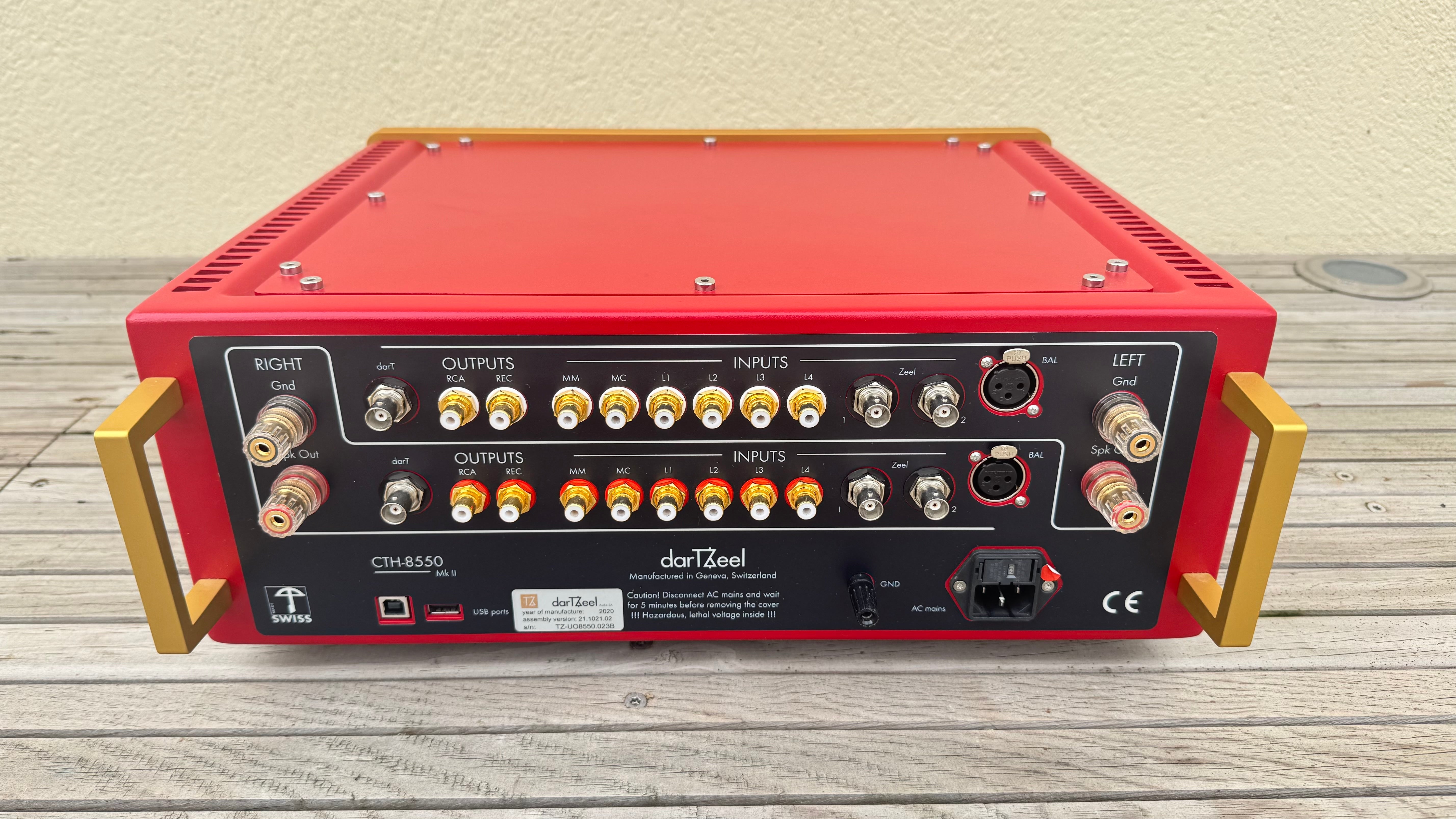 darTZeel Integrated amplifier CTH-8550 Mk2 - demo unit