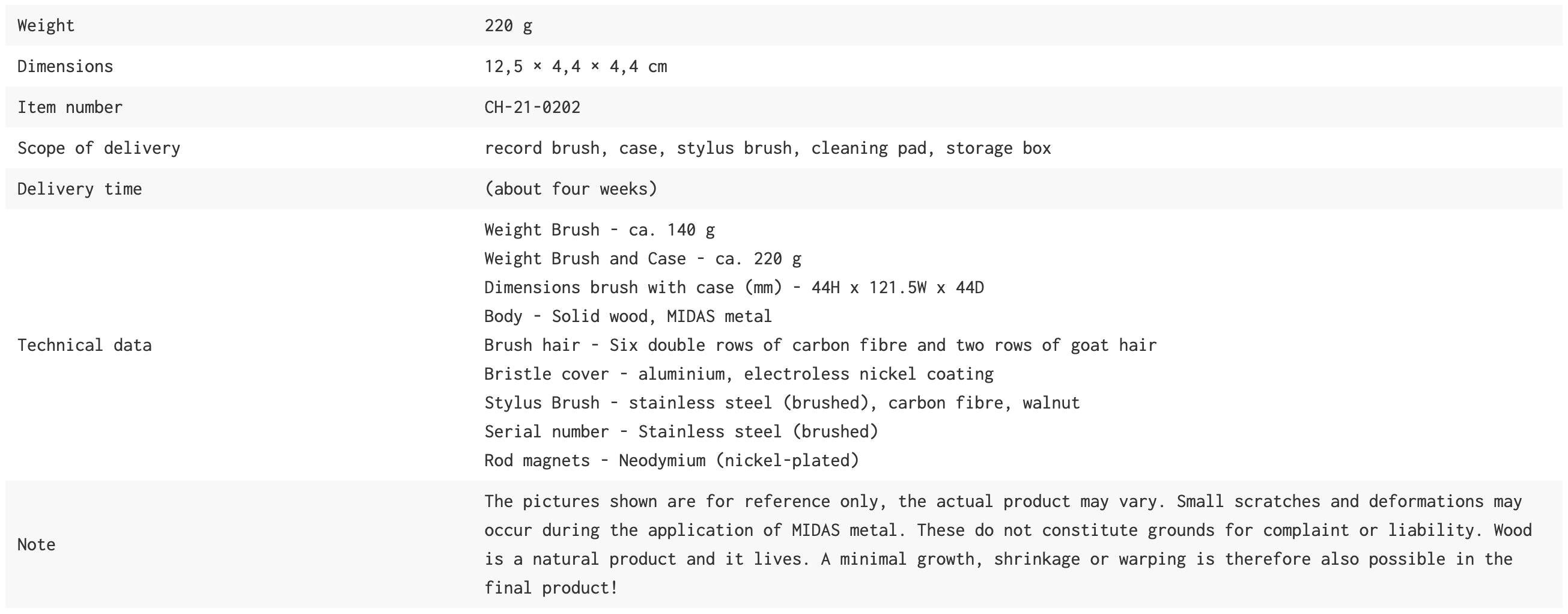 Ramar - Record Brush Christo