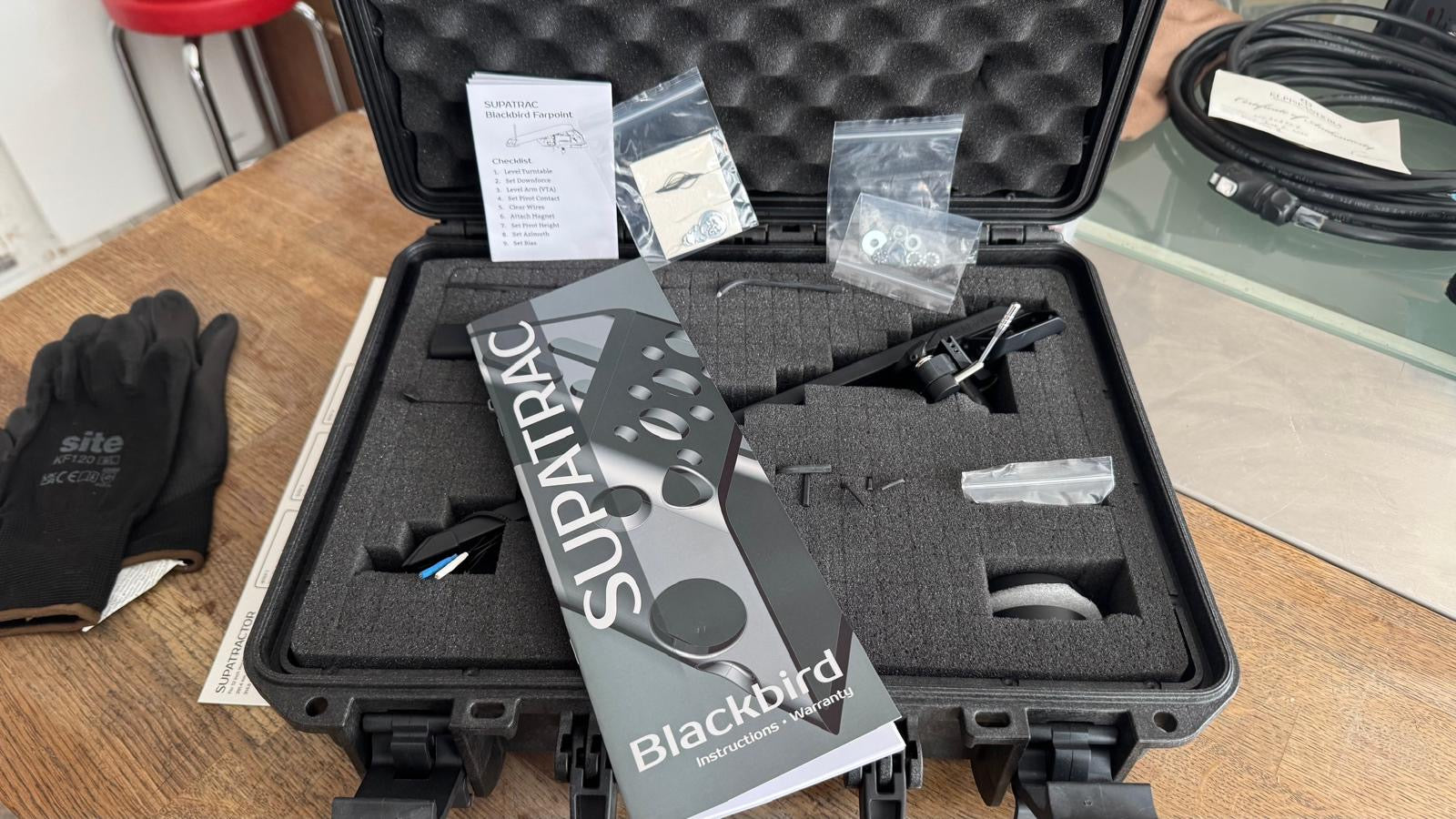 Supatrac Blackbird tonearm 2