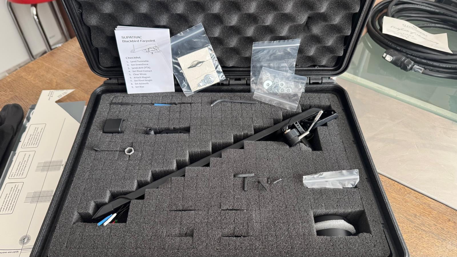 Supatrac Blackbird tonearm 5