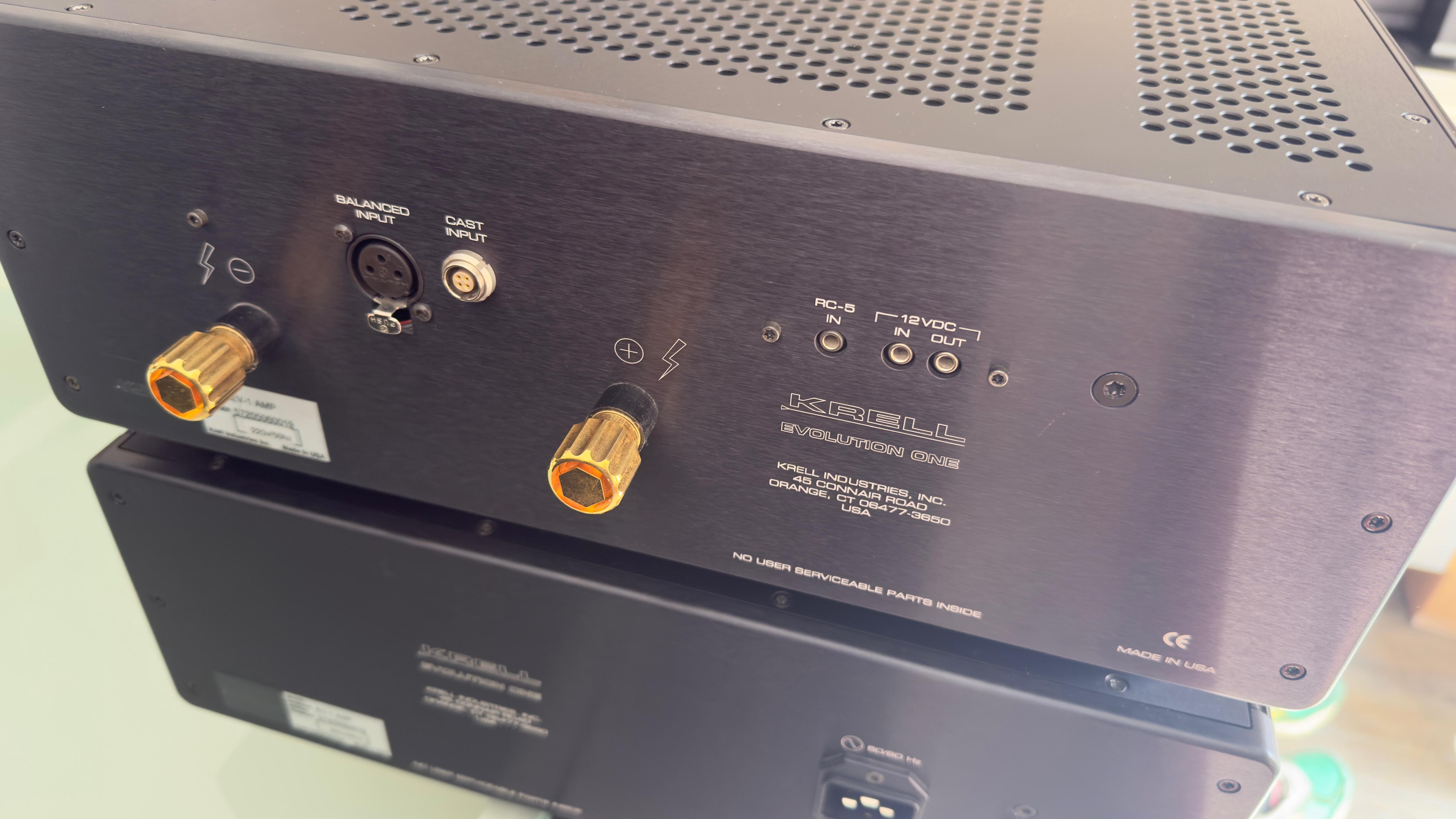 Krell Evolution One - Pair of monoblocks + power supplies