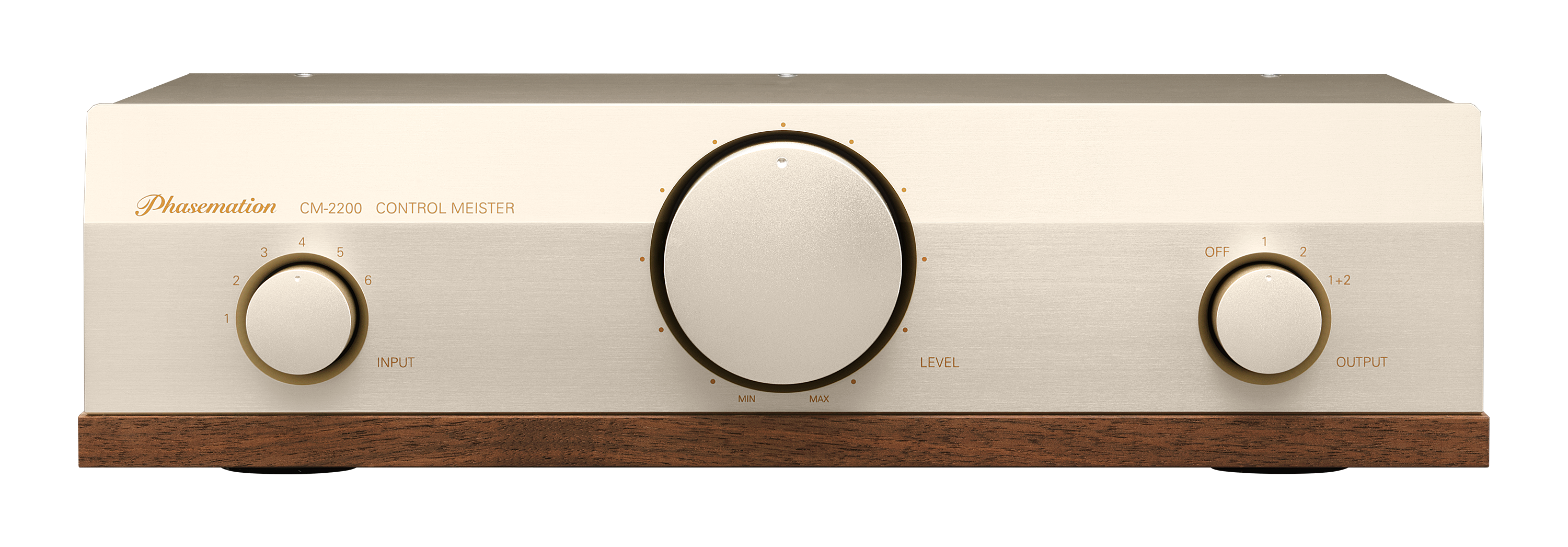 Phasemation CM-2200 : passive preamplifier with 6dB of gain
