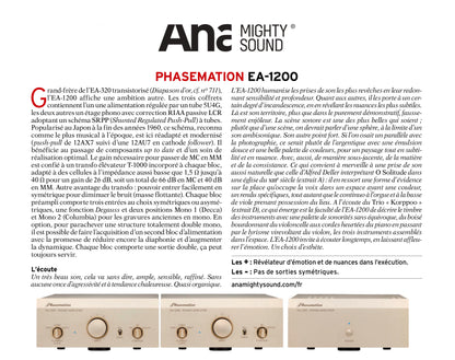 Phasemation EA-1200