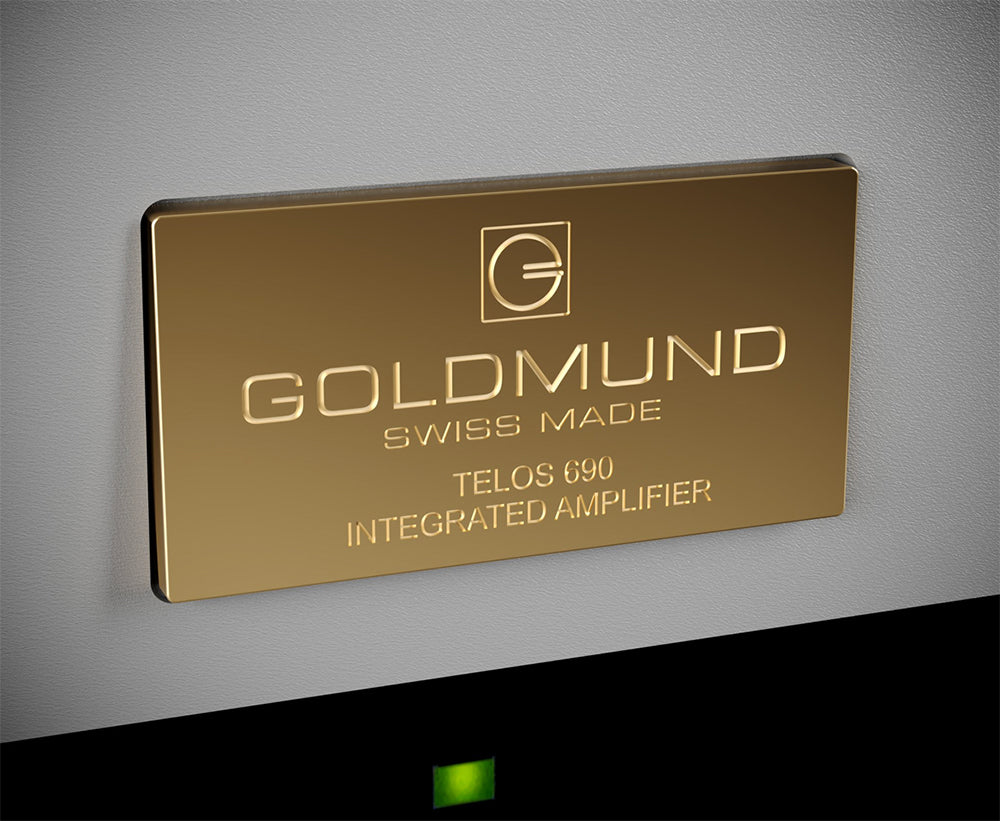 Goldmund Telos 690 gold plate