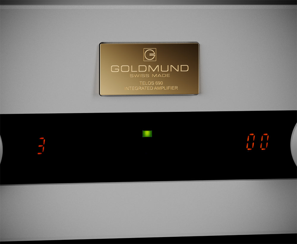 Goldmund telos 690 front detail