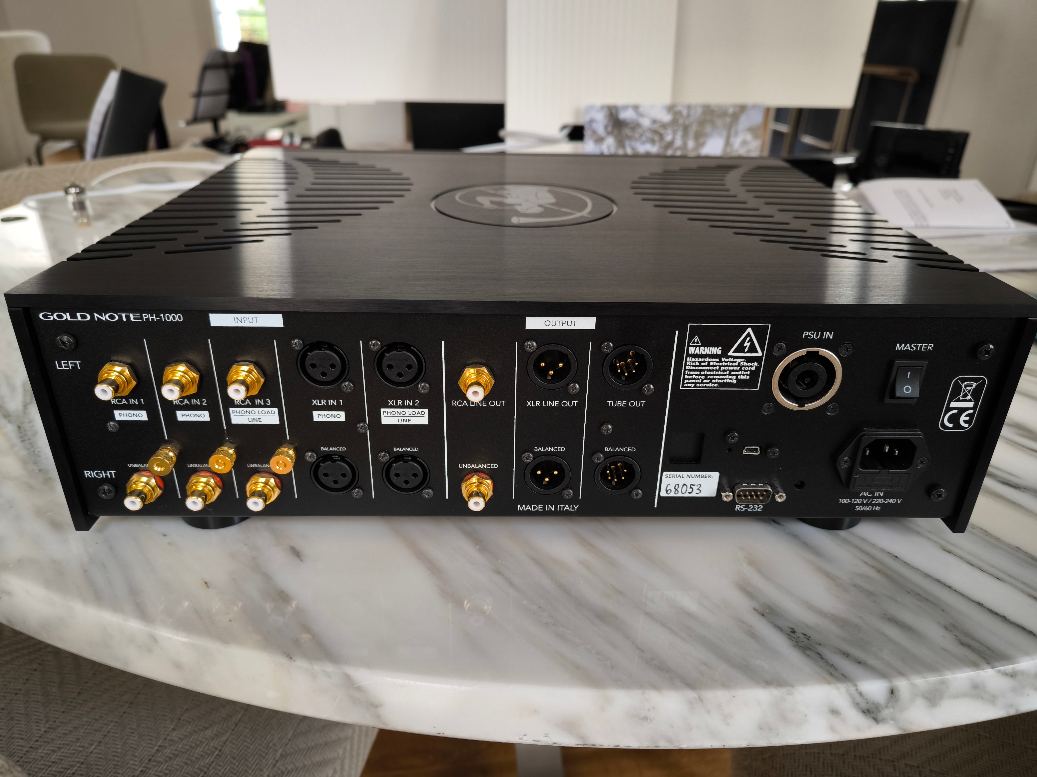 Préamplificateur et Phono Goldnote PH-1000 Line