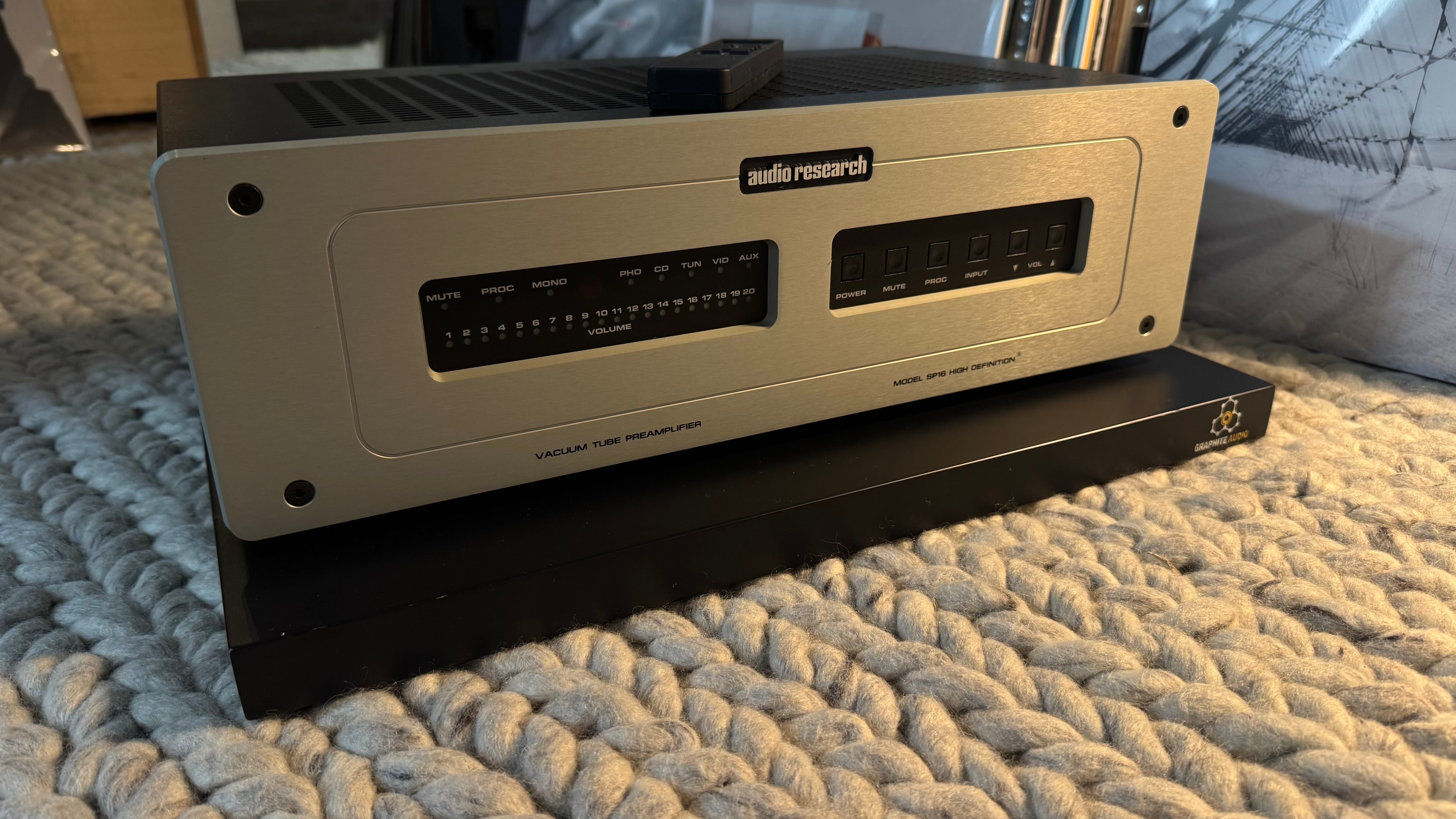 Préamplificateur Audio Research SP16 option Phono MM
