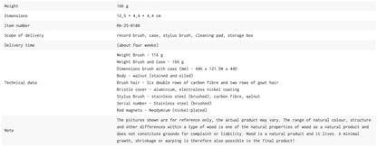 Ramar - Record Brush Ma