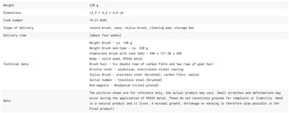 Ramar - Record Brush Tara