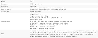 Ramar - Record Brush Amy