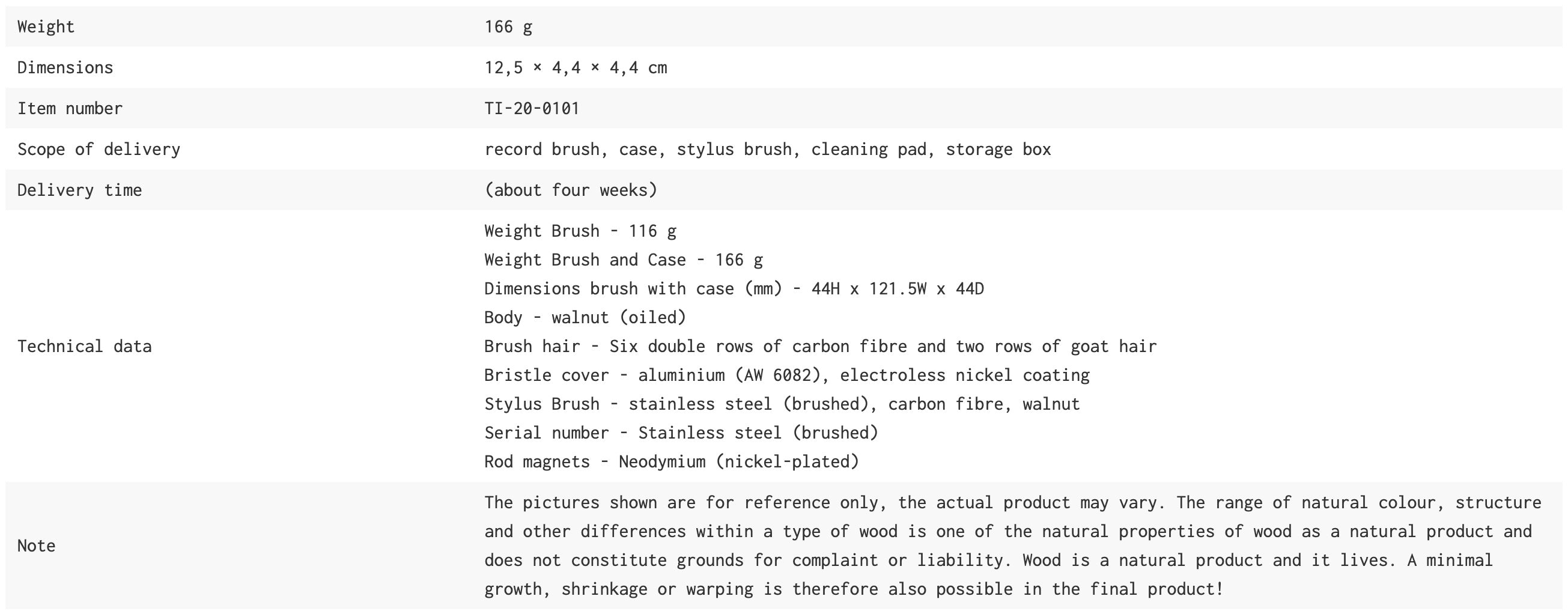 Ramar - Brosse à disques Tina