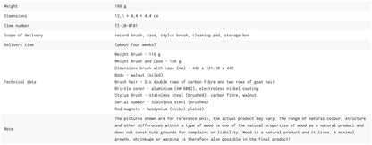 Ramar - Brosse à disques Tina