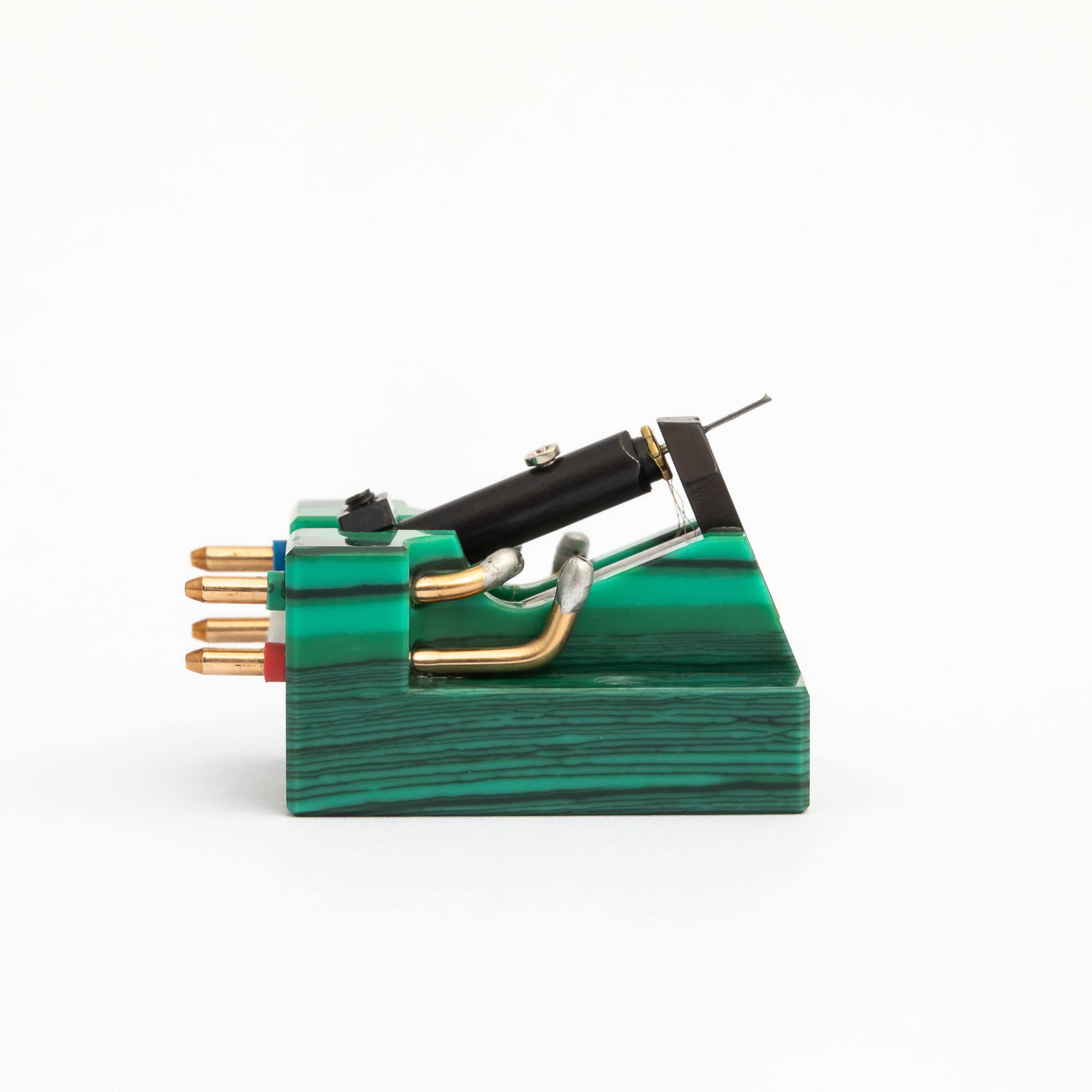 Aidas - Silver plated series (AG – CU) - MALACHITE GREEN