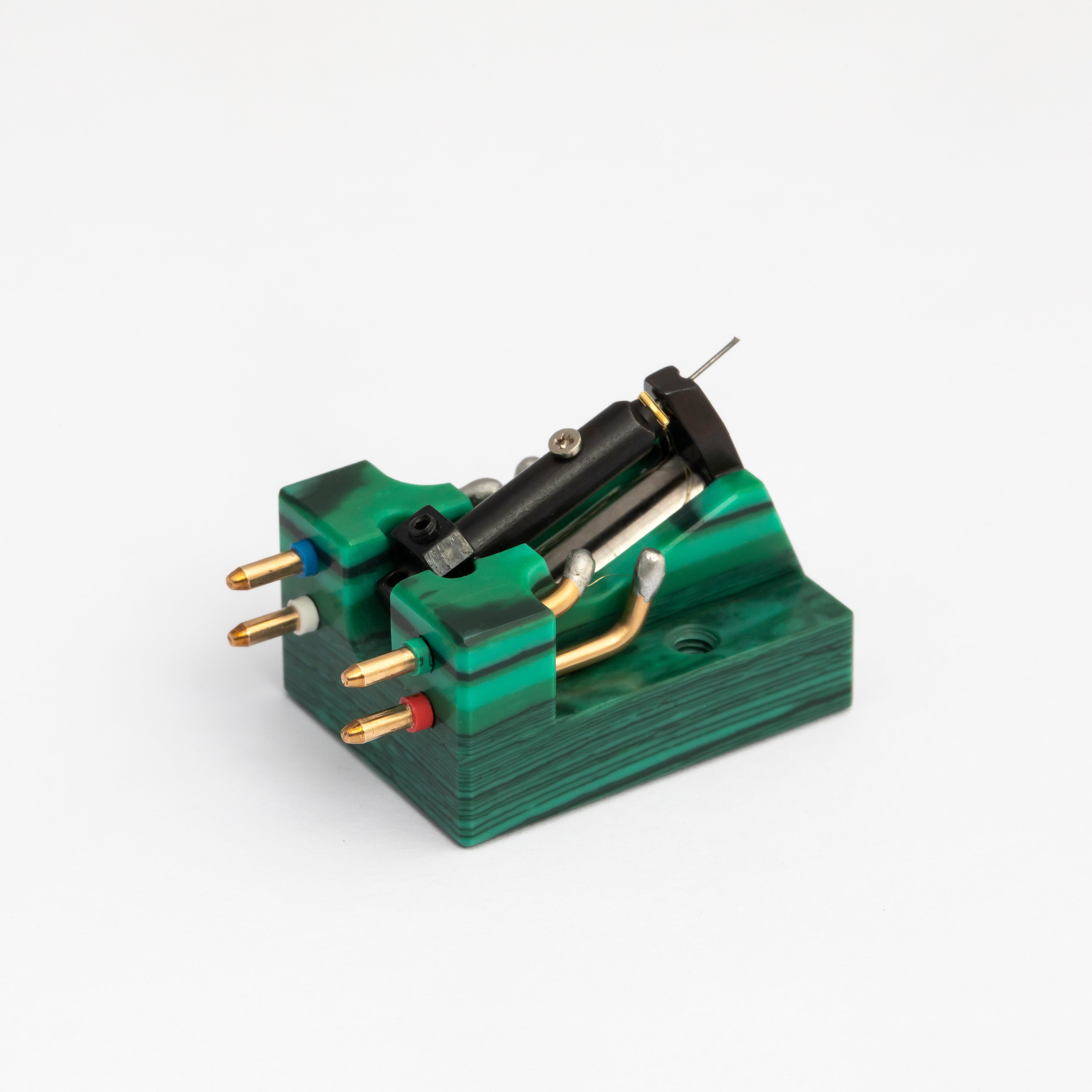 Aidas - Silver plated series (AG – CU) - MALACHITE GREEN