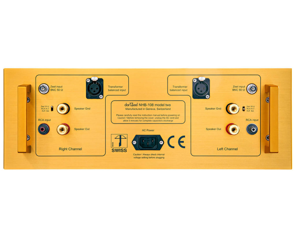 darTZeel Stereo power amplifier - NHB-108 model 2
